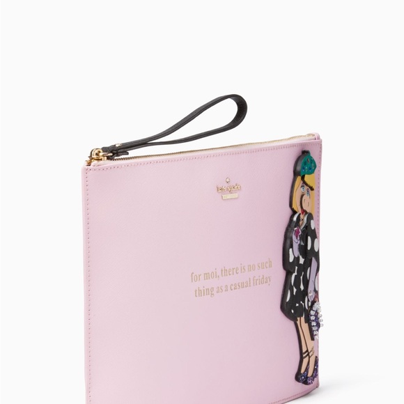 Kate Spade x Miss Piggy Britta wristlet - Picture 2 of 7